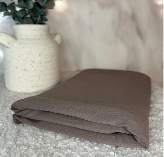 Hijab Jersey Marron Taupe