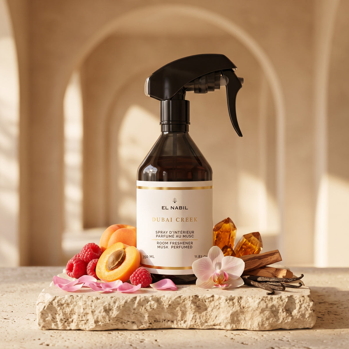 Dubaï Creek (El Nabil) - Spray textile