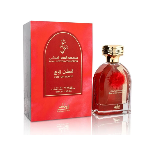 Mamlakat Al Oud Royal Cotton Collection Cotton Rouge