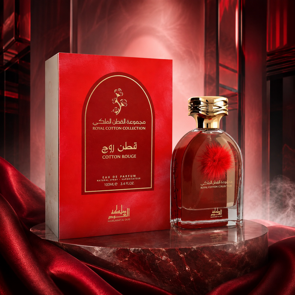 Mamlakat Al Oud Royal Cotton Collection Cotton Rouge