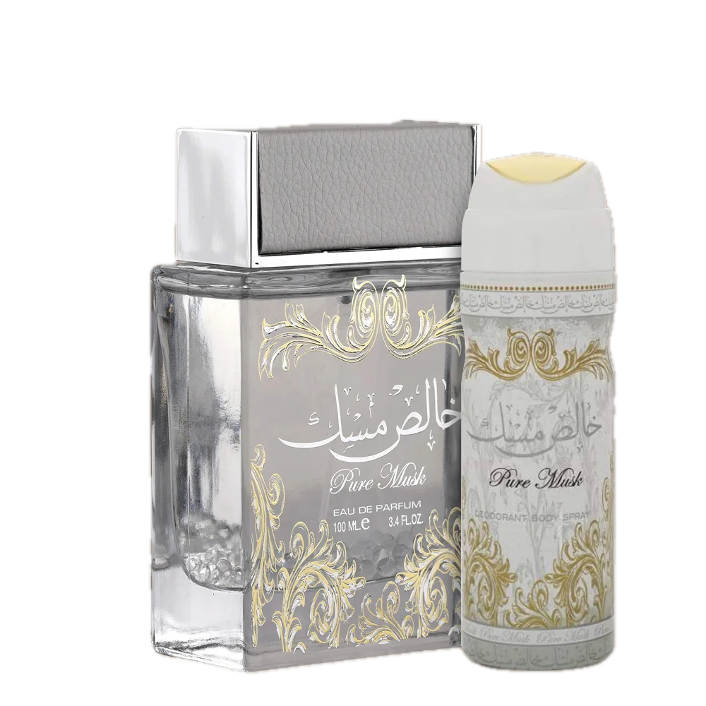 Lattafa Pure Musk et Déodorant