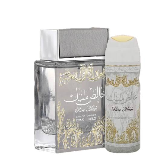 Lattafa Pure Musk et Déodorant